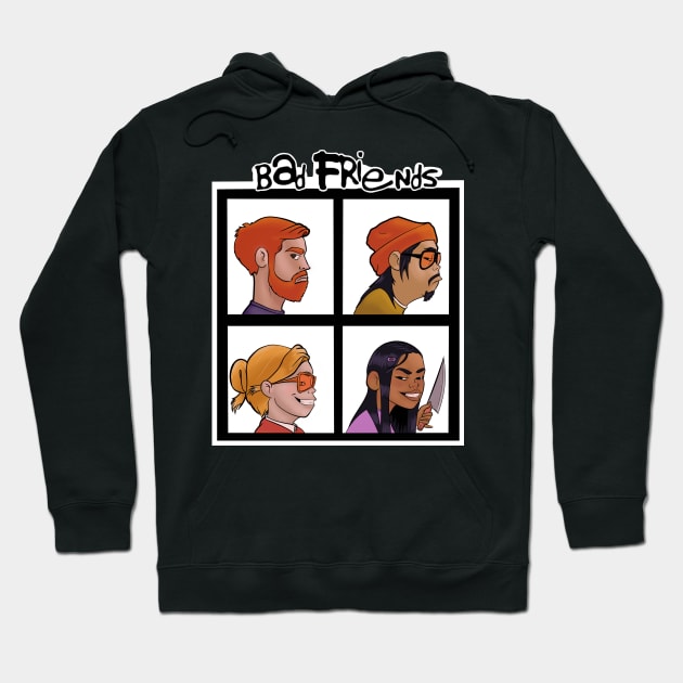 Not So Good Friends Hoodie by Eman.G.Nation